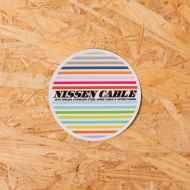 *NISSEN* sticker (rainbow)