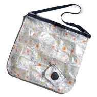 *FAIRWEATHER* packable sacoche (dyneema/sai flower)