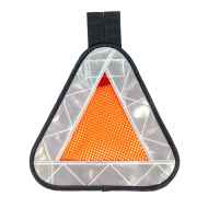 *AARDVARK* reflective yield symbol BL special (silver)