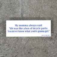 *BLUE LUG* tube sticker (my momma)