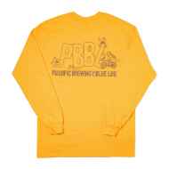 *PASSIFIC BREWING×BLUE LUG* long sleeve t-shirt (gold)