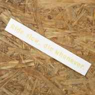 *STRIDSLAND* rsdw sticker (yellow)