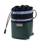 TUNITAS CREATIVE* stowaway stem bag (agave tri color) - BLUE