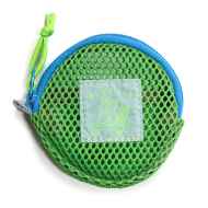 *BLUE LUG* coin pouch (mesh green)