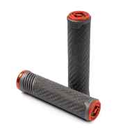 *ODI* CF lock-on grip (grey/orange)