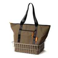 *HUNGRY* fancy tote 139 (canvas/brown)