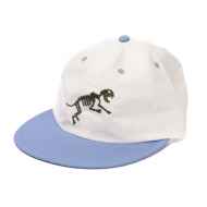 *TEAM DREAM* boney packable cap (white/baby blue)