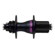 *CHRIS KING* R45 disc road hub rear (two tone black punch/center lock)
