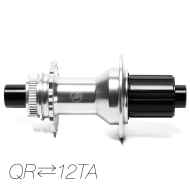 *FAIRWEATHER* all road hub rear (silver)