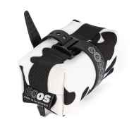 OUTER SHELL ADVENTURE* mini saddlebag (leopard) - BLUE LUG