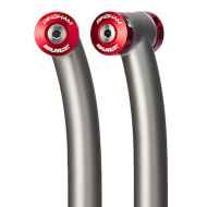 *BINGHAM BUILT* titanium layback seatpost (red)