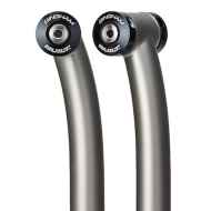 *BINGHAM BUILT* titanium layback seatpost (black)