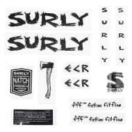 *SURLY* ECR new special frame decal (black)