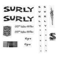 *SURLY* ogre new frame decal set (black)