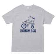 *BLUE LUG* riding ace t-shirt (heather gray)