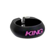 *CHRIS KING* seatpost collar (two tone black punch)