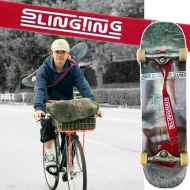 *SLINGTING* slingting (cherry red/white)