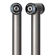 *BINGHAM BUILT* titanium straight seatpost (black)
