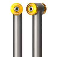 *BINGHAM BUILT* titanium straight seatpost (gold)