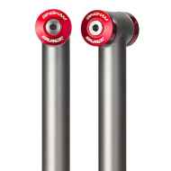 *BINGHAM BUILT* titanium straight seatpost (red)