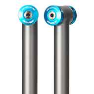 *BINGHAM BUILT* titanium straight seatpost (turquoise)