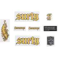 *SURLY* sorceress decal set (gold)