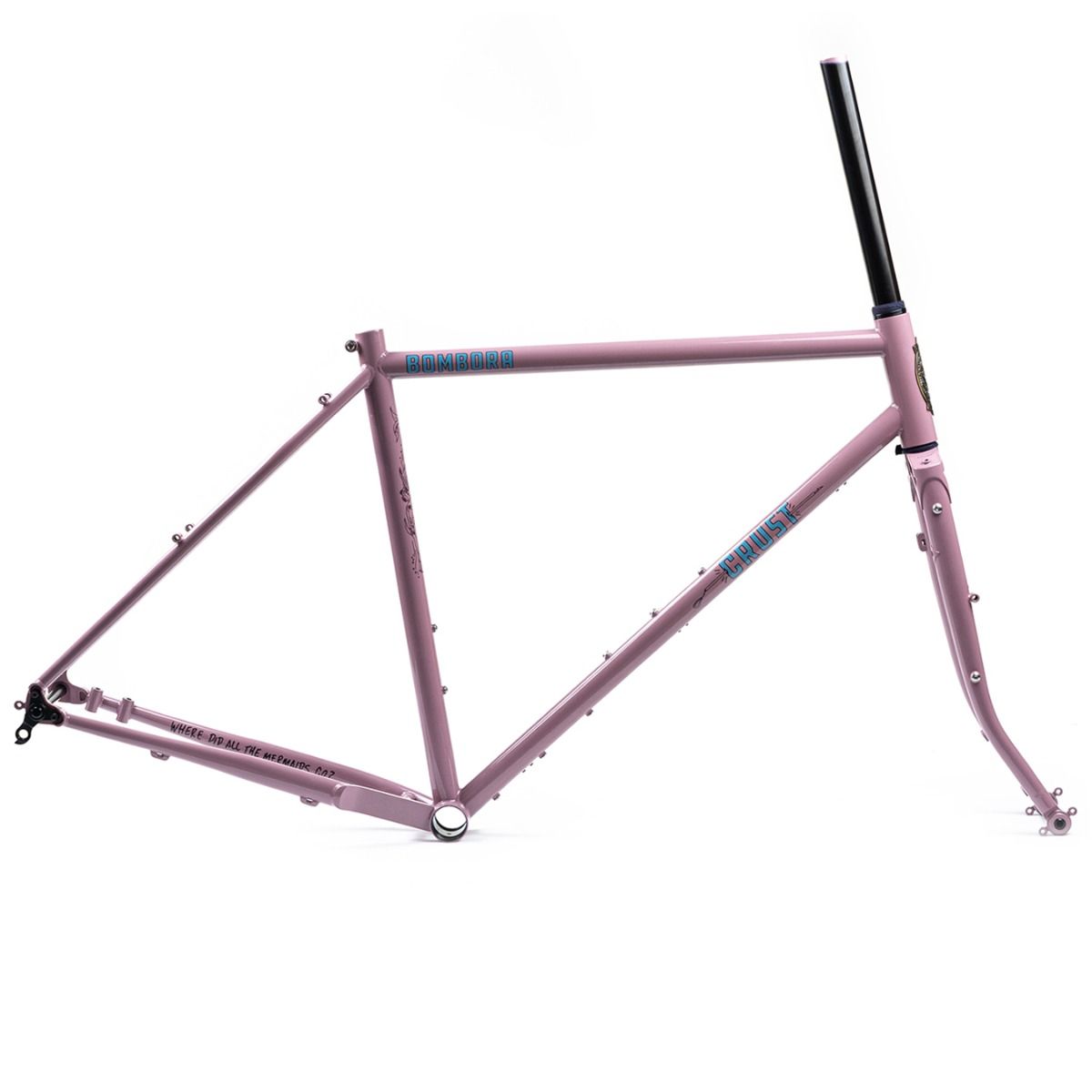 CRUST BIKES* bombora frame (pastel violet) - BLUE LUG GLOBAL