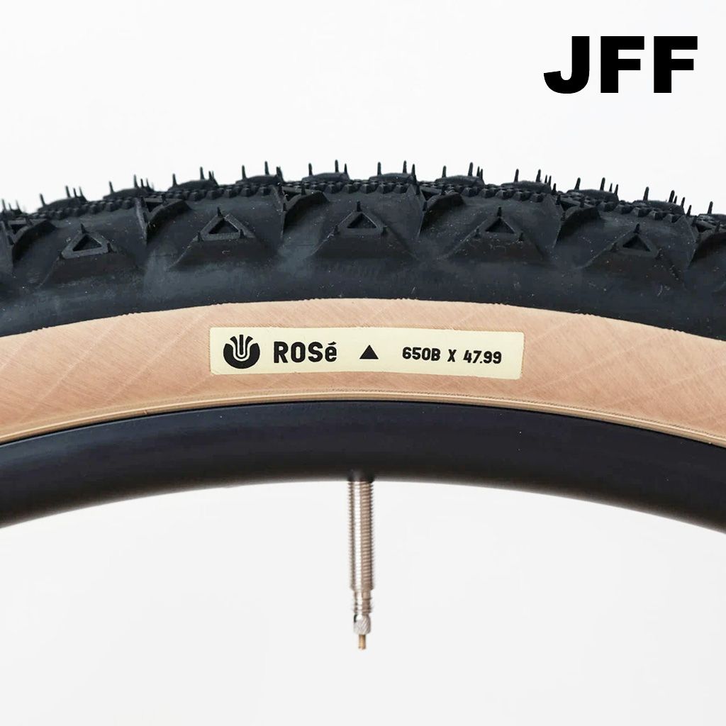 *ULTRADYNAMICO* rose JFF tire (black/tan)