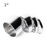 *NITTO* cr-mo spacer 1" (silver)