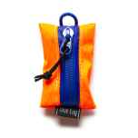 *BLUE LUG* kozeni pouch (x-pac orange/blue)