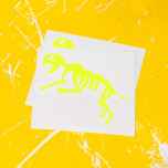 *TEAM DREAM* boney die cuts (hi-vis yellow)