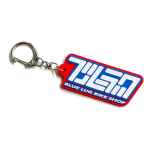 *BLUE LUG* japanese kana logo keychain (red)