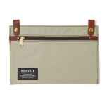 *RIVENDELL* sackville kangaroo pouch (pearl grey)