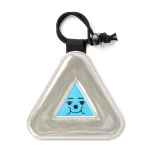 *PEACE SPORTS×BLUE LUG* chubby triangle reflector (silver)