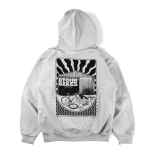 *BTCHN* shop hoodie (gray)