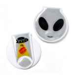 *BLUE LUG* alien reflector clip (white)