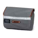 *RIVENDELL* sackville rollo handlebar bag (charcoal)