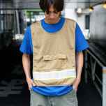 *BLUE LUG* kangaroo safety vest (beige)