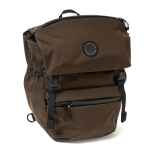 *FAIRWEATHER* flaptop pannier (brown)