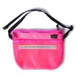 *BLUE LUG* stroll sacoche (mesh pink/reflector)