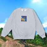 *BLUE LUG* half send MTB crewneck sweat (gray)
