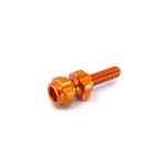 *PAUL* baby groovy barrel adjusters (orange/single)