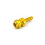 *PAUL* baby groovy barrel adjusters (gold/single)