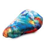 *BLUE LUG* saddle cover (tiedye)