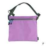 *YANCO* zip musette (lavender/P)
