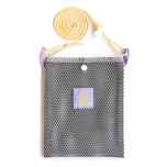 *BLUE LUG* mini sacoche (mesh grey/grey)