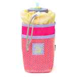 *BLUE LUG* stem pouch (x-pac pink/mesh beige)