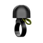 *SPURCYCLE* compact bell (black/moss green)
