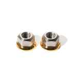 *RUNWELL* elite hub nut (silver/gold)