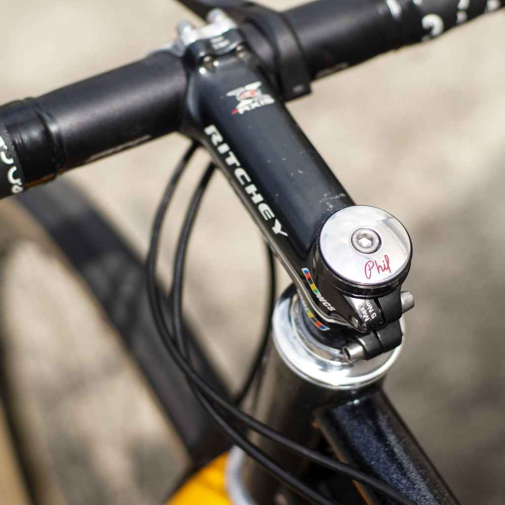 PHILWOOD* 1.5 tapered headset (silver) - BLUE LUG GLOBAL